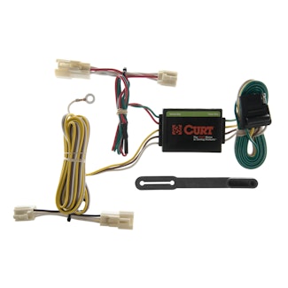 CURT 55358 Custom Wiring Harness, 4-Way Flat Output, Select Toyota Camry