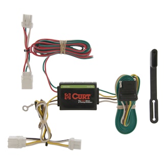 CURT 55361 Custom Wiring, 4-Way Flat, Select Nissan Pathfinder, Altima Sedan, Infiniti QX4