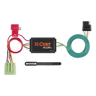 CURT 55369 Custom 4-Flat, Select Jeep Grand Cherokee, OEM Tow Package Required
