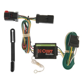 CURT 55376 Custom Wiring, 4-Flat, Select Caravan, Grand Caravan, Town and Country, Voyager