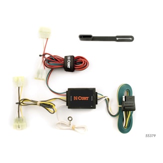 CURT 55379 Custom Wiring Harness, 4-Way Flat Output, Select Toyota Pickup, Tacoma