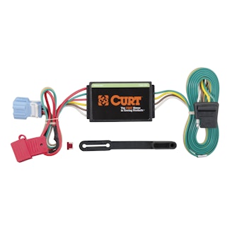 CURT 56008 Custom 4-Flat, Select Honda Accord Crosstour, Acura RDX, Tow Package Required