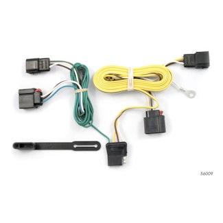 CURT 56009 Custom Wiring Harness, 4-Way Flat Output, Select Jeep Grand Cherokee