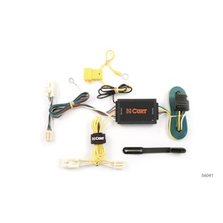 CURT 56041 Custom Wiring Harness, 4-Way Flat Output, Select Hyundai Genesis
