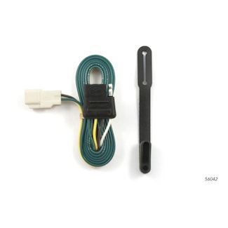 CURT 56042 Custom 4-Flat, Select Toyota Highlander, OEM Tow Package Required