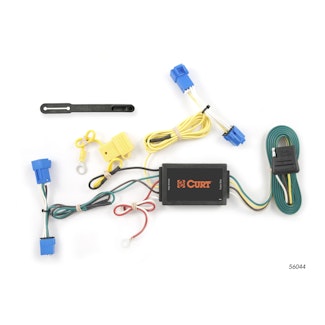 CURT 56044 Custom Wiring Harness, 4-Way Flat Output, Select Cadillac CTS Sedan, Coupe