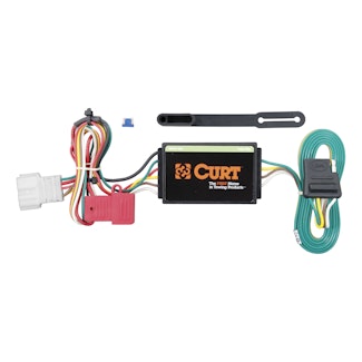 CURT 56215 Custom 4-Flat, Select Honda Crosstour, OEM Tow Package Required