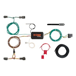 CURT 56256 Custom Wiring Harness, 4-Way Flat Output, Select Kia Sorento