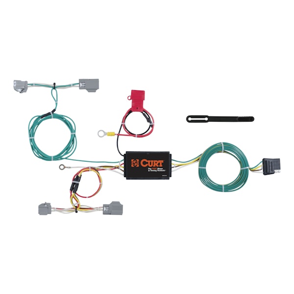 CURT 56285 Custom Wiring Harness, 4-Way Flat Output, Select Volvo XC90