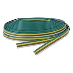 CURT 57001 Bonded 4-Way Trailer Wiring (16 Wire Gauge, 25' Spool)