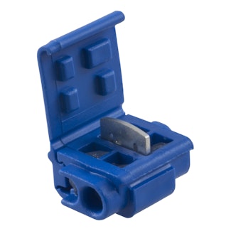 CURT 59956 Snap Lock Tap Connectors with Gel Sealant (18-14 Wire Gauge, 100-Pack)
