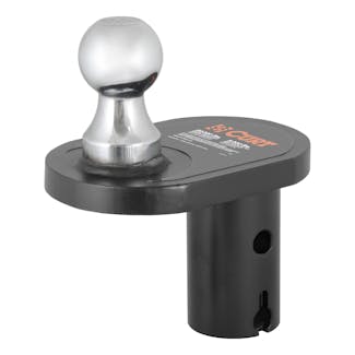 CURT 60602 Double Lock 2-5/16" Offset Gooseneck Ball (4" Rearward Offset) CURT 60602 Double Lock 2-5/16" Offset Gooseneck Ball (4" Rearward Offset)