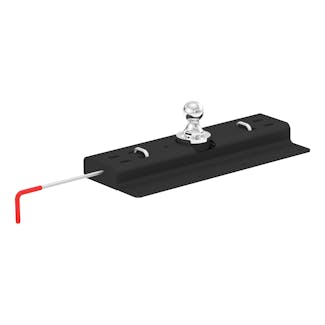 CURT 60615 Double Lock Gooseneck Hitch, 2-5/16" Ball, 30K (Brackets Required) CURT 60615 Double Lock Gooseneck Hitch, 2-5/16" Ball, 30K (Brackets Required)