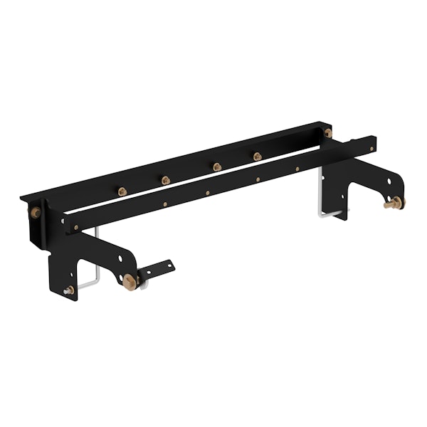 CURT 60648 Double Lock EZr Gooseneck Install Brackets, Select Silverado, Sierra 2500, 3500
