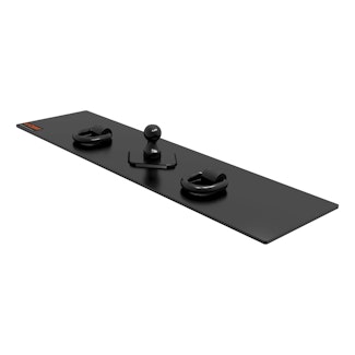 CURT 65500 Over-Bed Flat Plate Gooseneck Hitch
