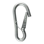 CURT 80305 14' Transport Binder Safety Chain with 2 Clevis Hooks (18,800 lbs,  Yellow Zinc)