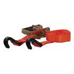 CURT 83036 14' Yellow Cargo Strap with J-Hooks (1,667 lbs.)