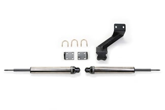 Fabtech FTS23164 Dual Steering Stabilizer System with Dirt Logic 2.25 Shocks