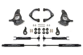 Fabtech K1064M 3.5" Uniball UCA Lift Kit with Stealth Shocks