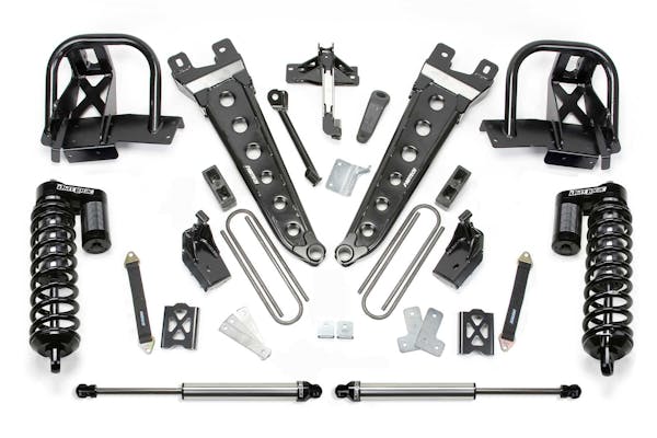 Fabtech K2012DL 6" Radius Arm System with Dirt Logic Shocks