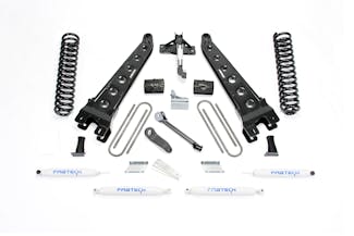 Fabtech K2131 6" Radius Arm System with Performance Shocks