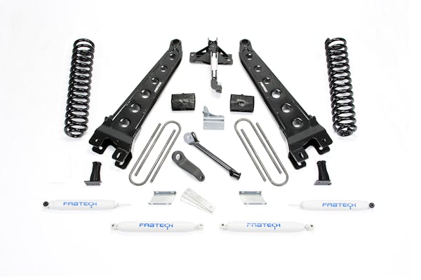 Fabtech K2131 6" Radius Arm System with Performance Shocks