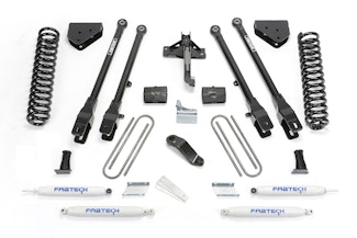 Fabtech K2212 4" 4 Link System with Performance Shocks