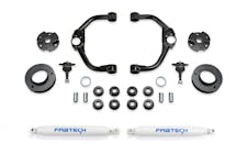 Fabtech K3167 3" Ball Joint UCA Lift Kith with Rear Performance Shocks
