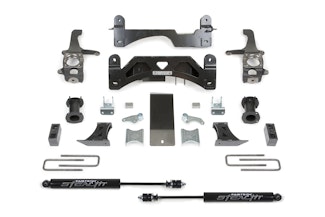 Fabtech K7054M 6" Basic System with Coilover Spacers, Rear Stealth Shocks