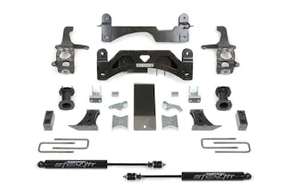 Fabtech K7054M 6" Basic System with Coilover Spacers, Rear Stealth Shocks