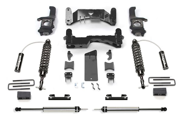 Fabtech K7056DL 6" Performance System with Front Coilovers & Rear Shocks