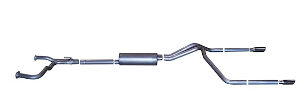 Gibson Performance Exhaust 8200 Cat-Back Dual Split Exhaust System, Aluminized