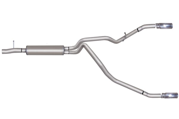 Gibson Performance Exhaust 9116 Cat-Back Dual Split Exhaust System, Aluminized