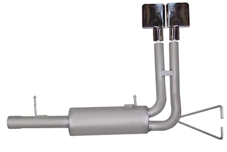 Gibson Performance Exhaust 9517 Cat-Back Super Truck Exhaust System, Aluminized