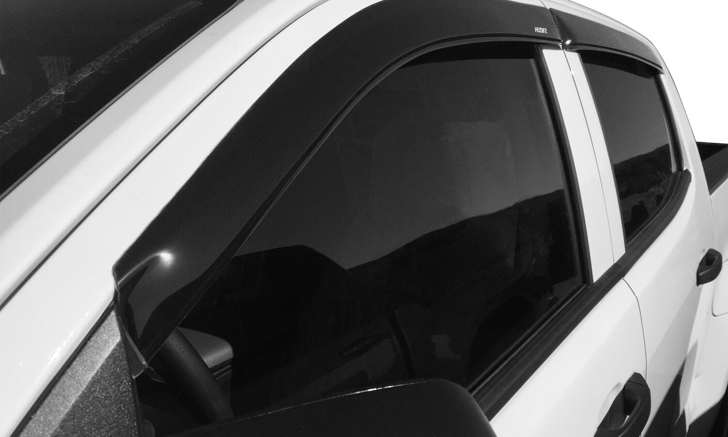 Husky Liners 2864004 Low Profile Ventvisor Deflector; Smoke; In