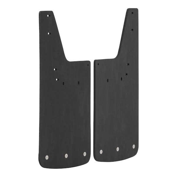 LUVERNE 250932 Front 12" x 23" Rubber Mud Guards, Select Dodge, Ram 1500 to 5500 (2 Flaps)