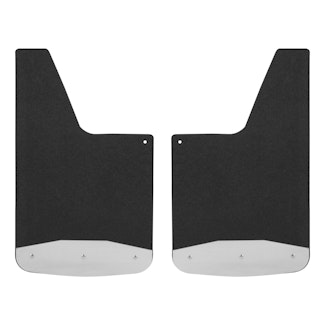 LUVERNE 250937 Rear 12" x 23" Textured Rubber Mud Guards, Select Ram 1500 (2 Flaps)