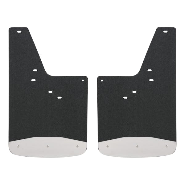 LUVERNE 251441 Front 12" x 20" Rubber Mud Guards, Select Chevrolet Silverado 1500 (2 Flaps)