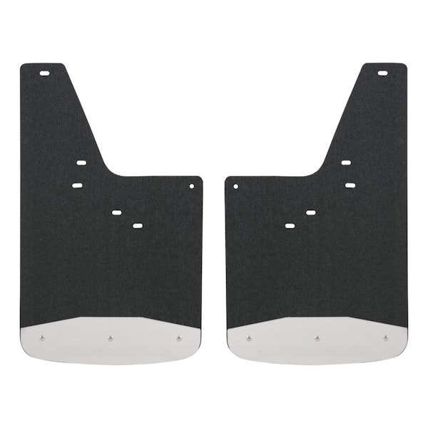 LUVERNE 251444 Front 12" x 23" Rubber Mud Guards, Select Chevrolet Silverado 1500 (2 Flaps)