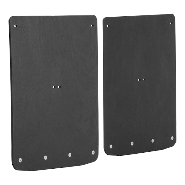 LUVERNE 251544 Rear Dually 20" x 23" Rubber Mud Guards, Select Silverado, Sierra 3500 (2 Flaps)