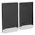 LUVERNE 252023 Universal Dually 20" x 23" Textured Rubber Mud Guards (2 Flaps)