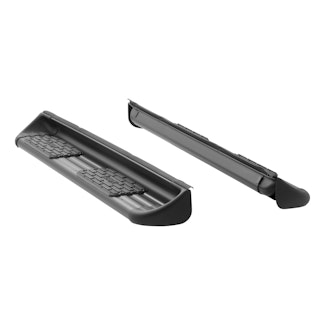 LUVERNE 281442-581442 Black Stainless Steel Side Entry Steps, Select Silverado, Sierra Double Cab