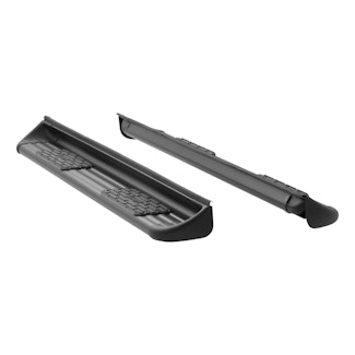 LUVERNE 281523-571523 Black Stainless Steel Side Entry Steps, Select Ford Super Duty Crew