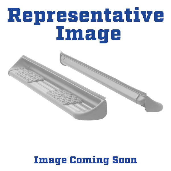 LUVERNE 289921-579921 Black Stainless Steel Side Entry Steps, Select Ford Super Duty Regular Cab