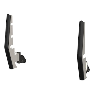LUVERNE 331120 Chrome Steel 2" Tubular Grille Guard Upright Package