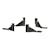 LUVERNE 401231 Grip Step Bracket Kit