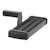 LUVERNE 415026-570015 Grip Step 7" x 26" Black Aluminum Receiver Hitch Step, 6" Drop (Fits 2" Tube)