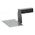 LUVERNE 415026-570015 Grip Step 7" x 26" Black Aluminum Receiver Hitch Step, 6" Drop (Fits 2" Tube)