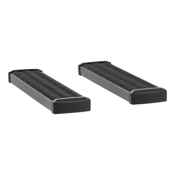 LUVERNE 415036 Grip Step 7" x 36" Black Aluminum Running Boards (No Brackets)