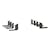 LUVERNE 415078-400752 Grip Step 7" x 78" Black Aluminum Running Boards, Select Toyota Tundra